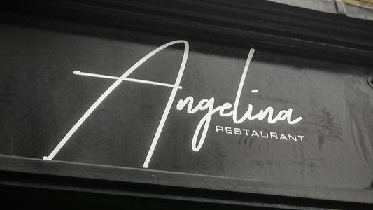 Angelina restaurant logo