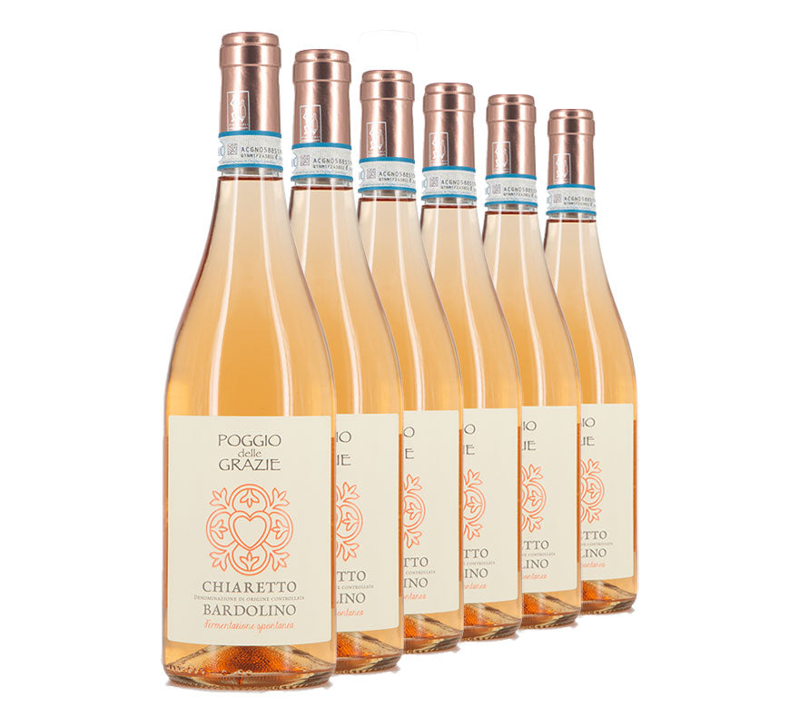 Six bottles of Poggio delle Grazie, Chiaretto di Bardolino