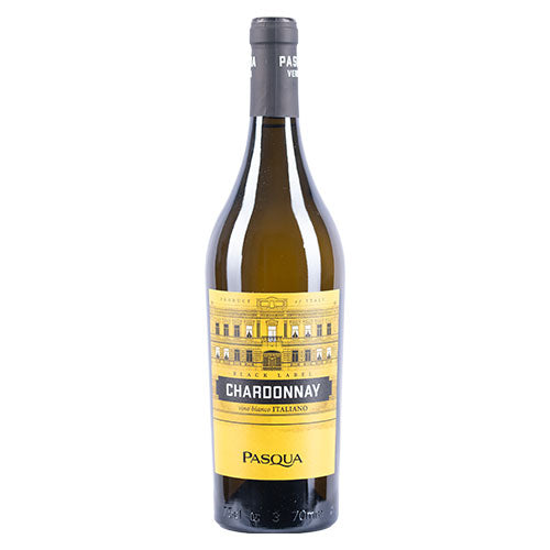A bottle of Pasqua Chardonnay Black Label