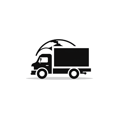 icon of a truck for delivery