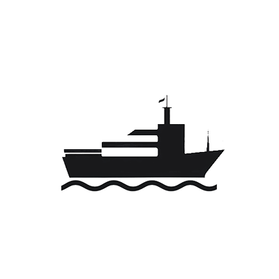 icon boat for shipping